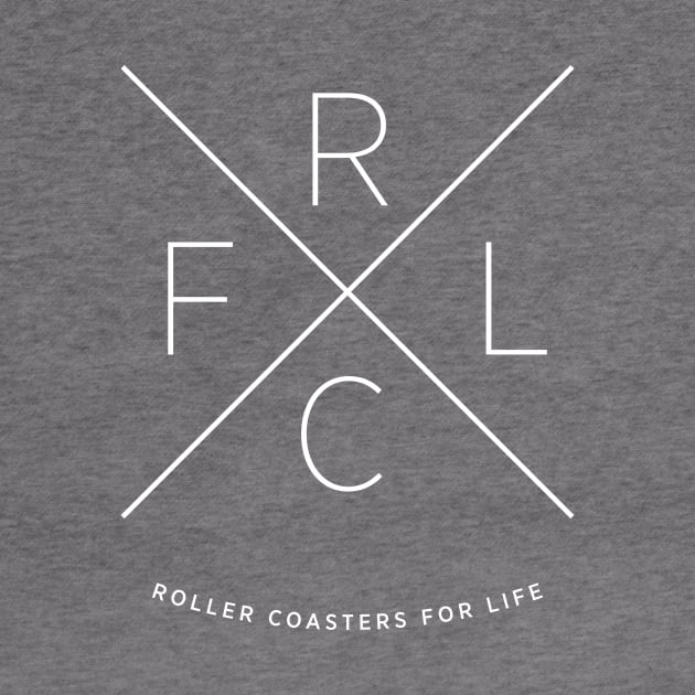 Roller Coasters for Life, Coaster Enthusiast, X-Design by emmjott